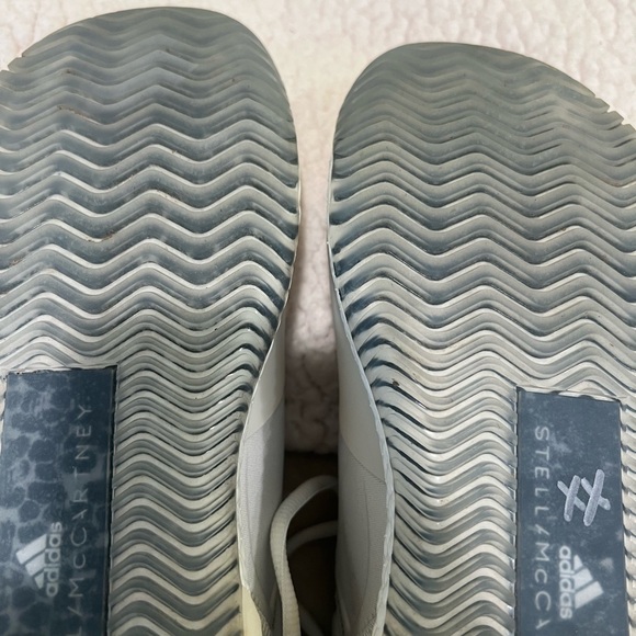 Adidas Stella McCartney Women’s Court Boost Parley White Sneakers - Picture 9 of 9